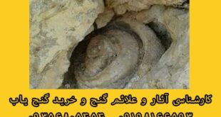 نماد حلزون در دفینه یابی