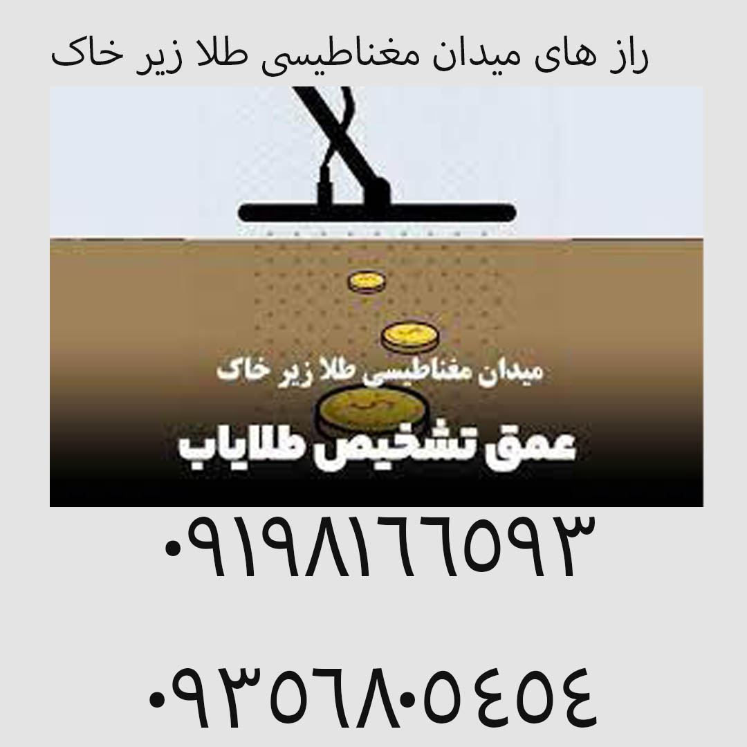 راز های میدان مغناطیسی طلا زیر خاک